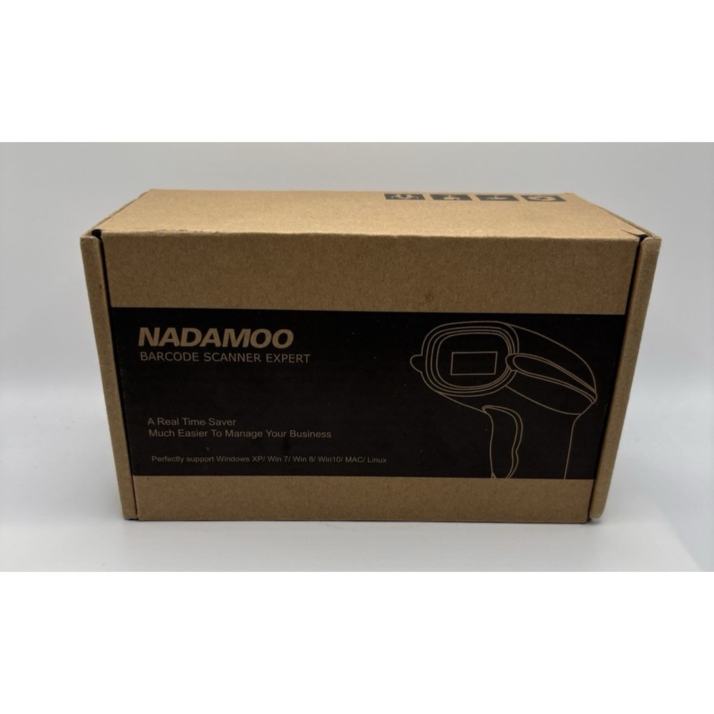 Wireless‎ Barcode Scanner - NADAMOO - Model Bur3003 - Preowned